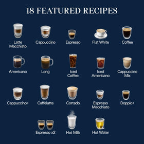 De'Longhi Magnifica Plus LatteCrema system froths milk for silky drinks