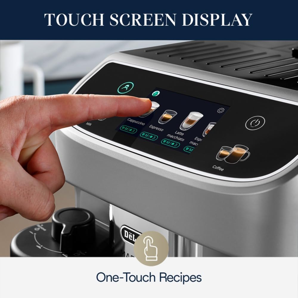 De'Longhi Magnifica Plus user profiles save preferred beverages for quick access
