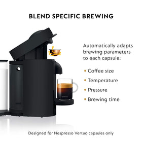 Aeroccino milk frother included for silky hot or cold froth.