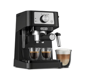 De'Longhi Stilosa on a compact counter for quick, authentic espresso.