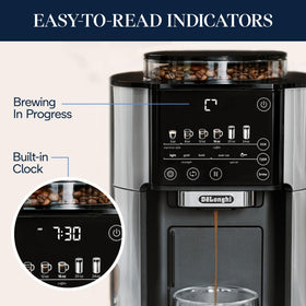 De'Longhi True Brew five brew styles for customization