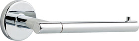 Delta Trinsic chrome holder close-up shows polished finish for a premium look.
