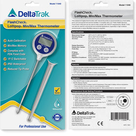 DeltaTrak 11040 in use at grill for precise searing and candy making