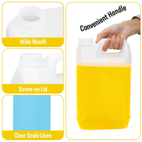 DEMORA translucent body for quick liquid level checks.
