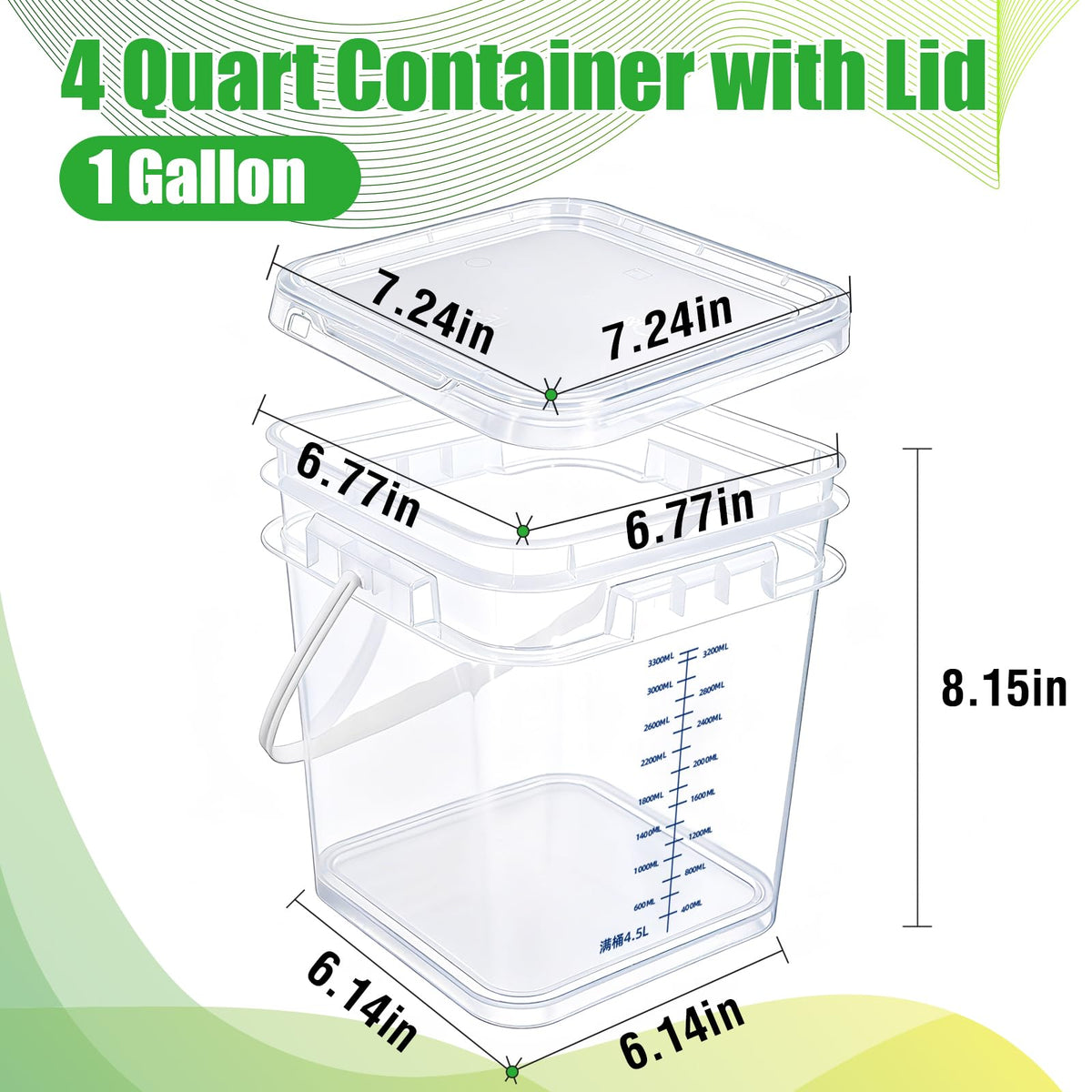 DEMORA BPA-free storage solution helps keep pantry organized