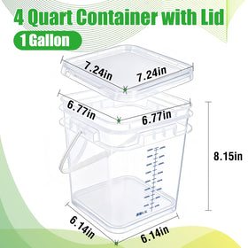 DEMORA BPA-free storage solution helps keep pantry organized