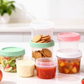 DEMORA freezer-safe microwave-safe 6 oz container for versatile storage