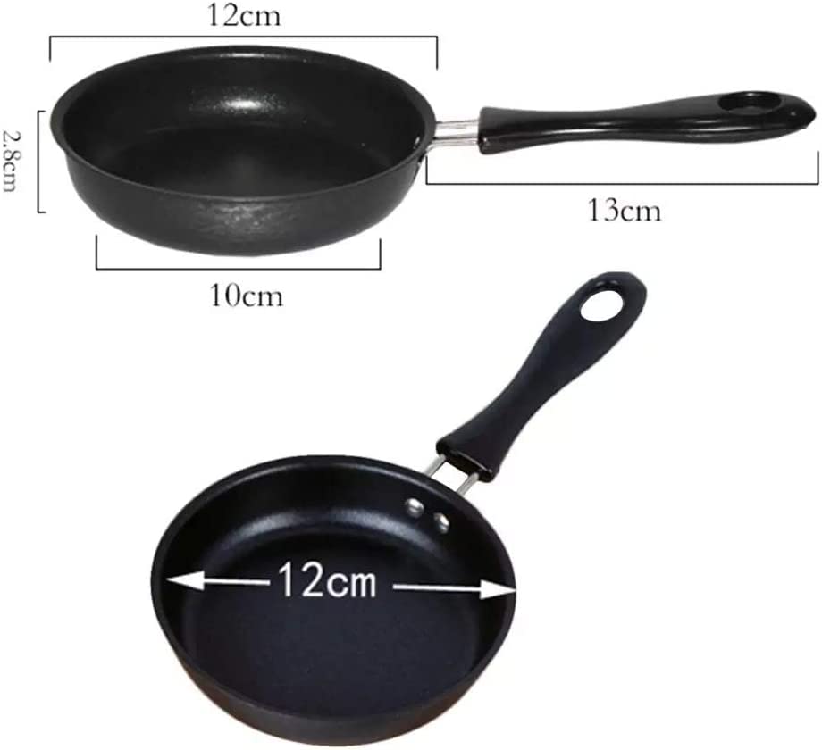 Demoyaya One Egg Frying Pan durable cast iron with safe coating