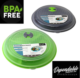 Dependable Essentials freezer-safe plates ready for cold storage