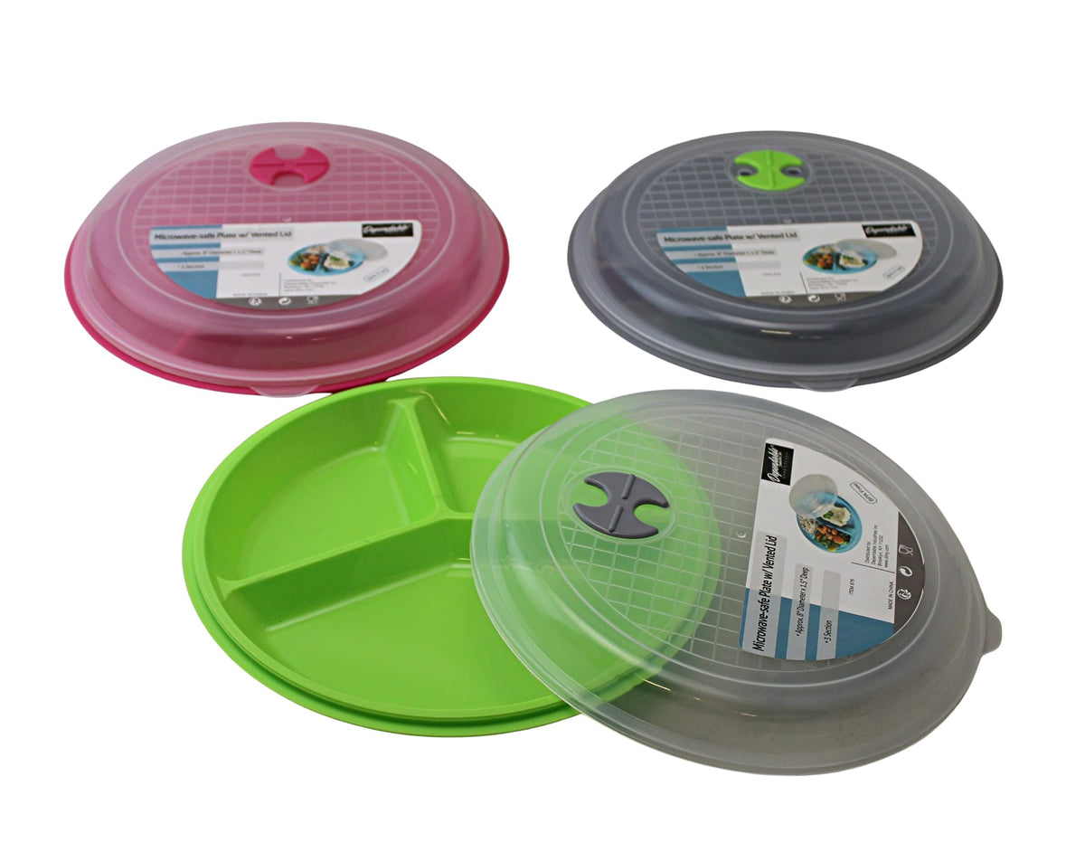 Dependable Essentials stackable plates saving cabinet space