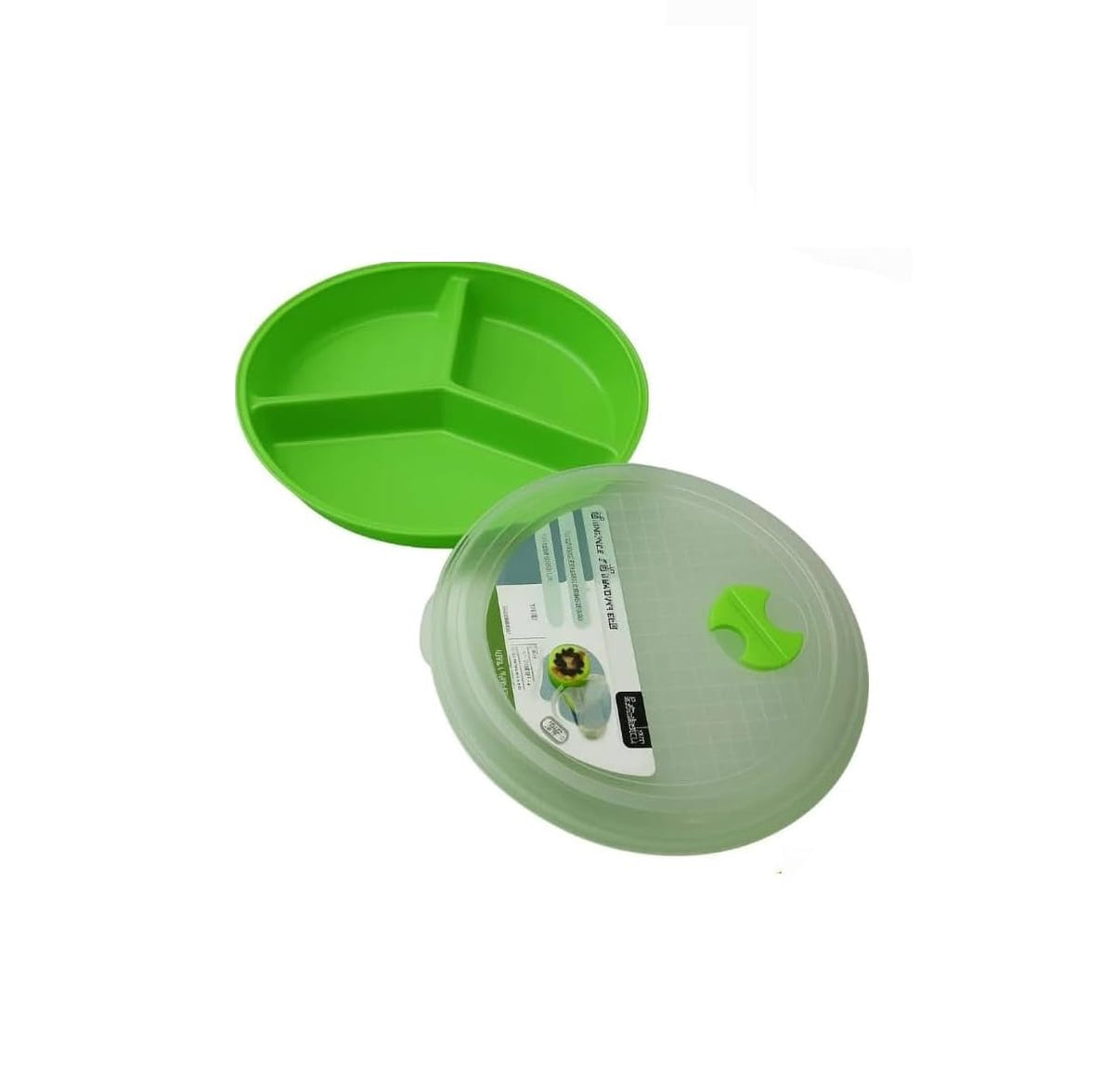 Dependable Essentials stackable plates shown for compact kitchen storage.