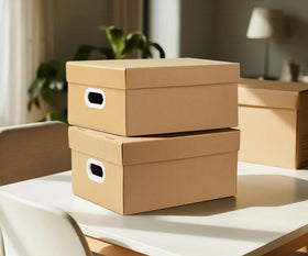 DERZIFUN stackable design saves shelf space for pantry or market use.