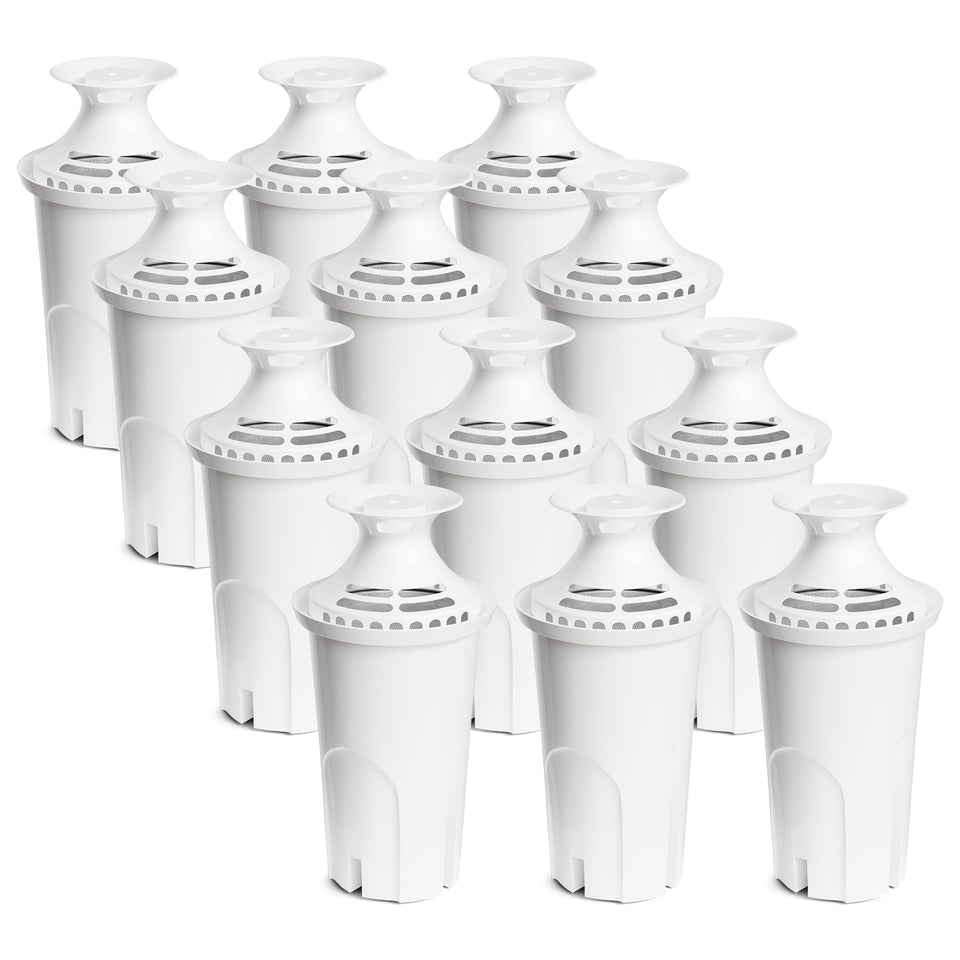 DESENRUIS filter compatible with Brita Classic 35557 pitchers reduces chlorine taste.