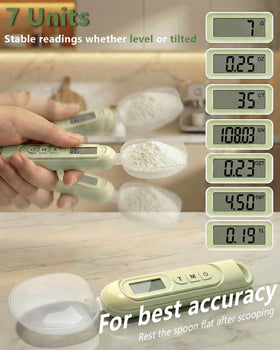 Detioy smooth-touch handle enables one-handed scooping.