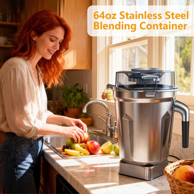 Deuovht stainless steel 64oz container provides durable, BPA-free performance for families