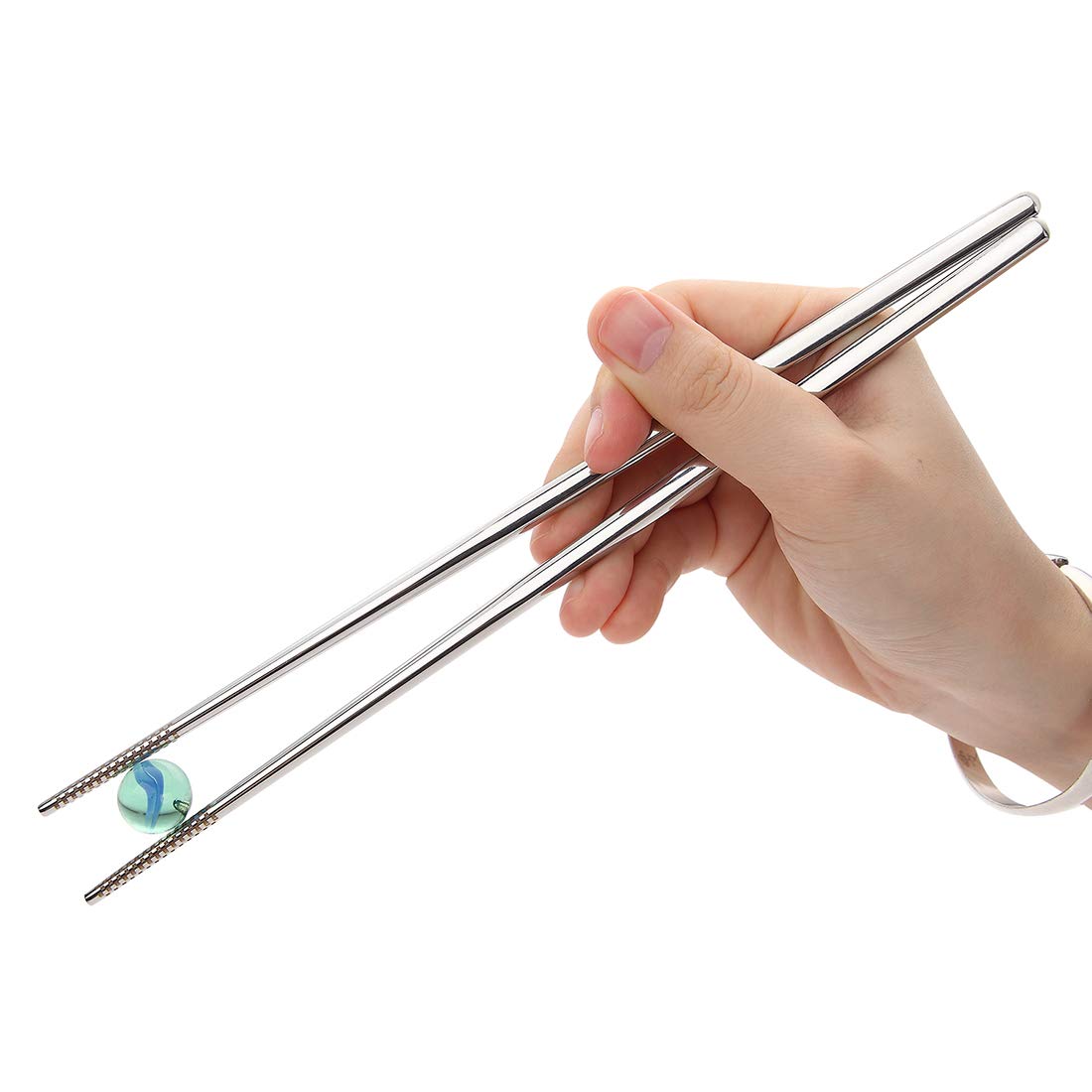 DEVICO 18/10 stainless steel design, enhances grip and reduces slip for easier handling.