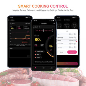Dewjom long-battery-life cooking session enables extended cooks.