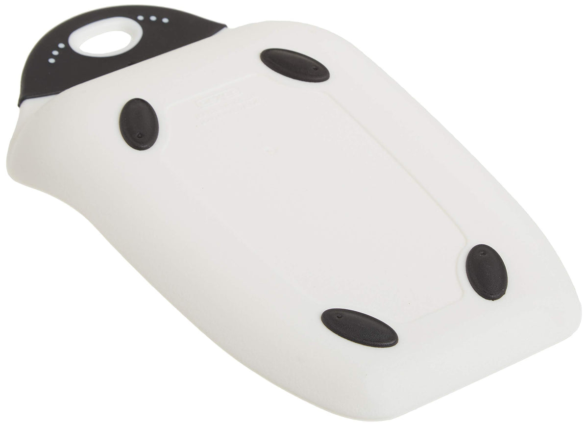 Dexas Chop and Scoop compact board fits small kitchens and quick prep.