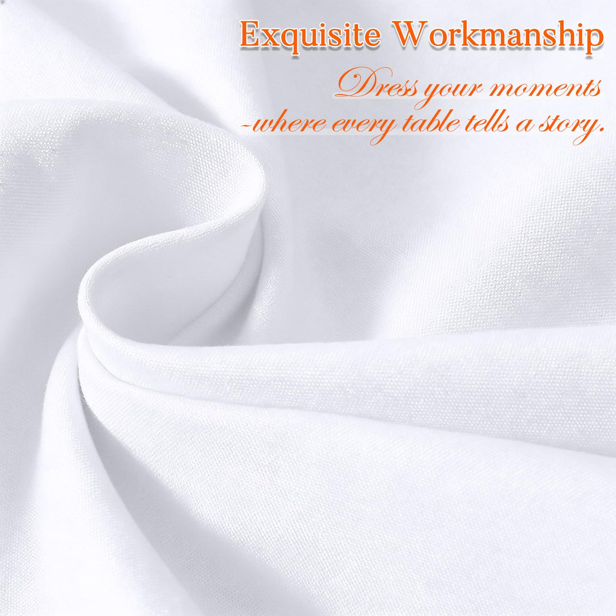 Dexbriz washable tablecloths simplify cleanup after meals and gatherings.