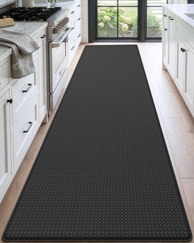 DEXI anti-fatigue memory foam mat under the front sink for comfortable dishwashing