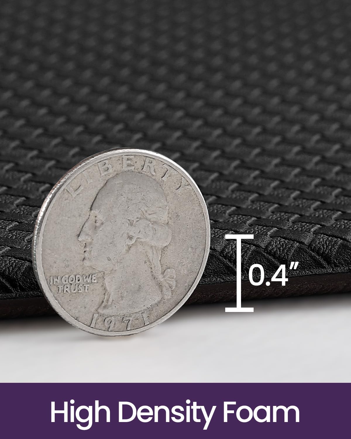 DEXI easy-clean mat quickly wipes clean after cooking messes