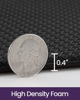 DEXI easy-clean mat quickly wipes clean after cooking messes