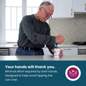 Dext senior-friendly kitchen tool in teal supports independent daily tasks.