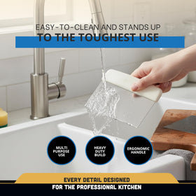 Dexter-Russell seamless design image suggests quick cleaning and minimized contamination risk.