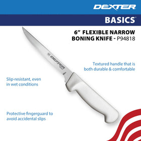 Dexter-Russell boning knife ideal for poultry trimming and fish filleting tasks
