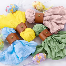 DeZerlor cotton gauze napkins feel soft and breathable for guests.