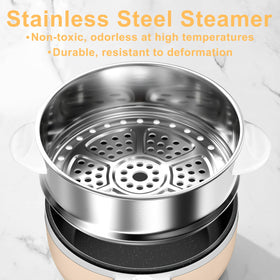 DEZIN 1.5L dorm-size pot ideal for solo meals and quick cooking