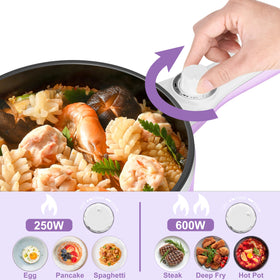 DEZIN 1-5L capacity suits single servings and dorm meals.
