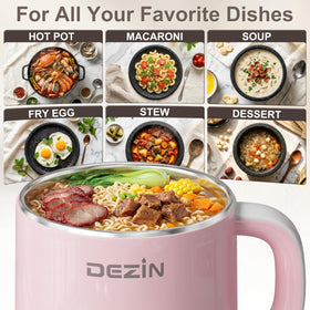 DEZIN hot pot electric set up for a small dinner with friends