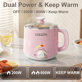 DEZIN hot pot keeps meals warm safely with keep-warm function