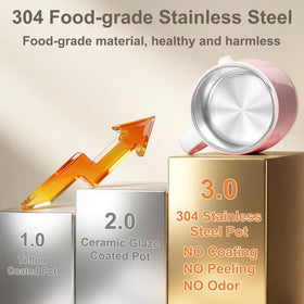 DEZIN hot pot electric 1.6L stainless steel body for durable use