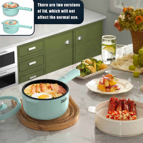 Dezin spatula included for easy sautéing and serving.