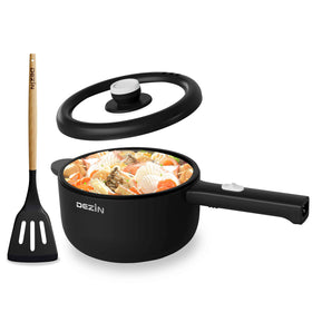 DEZIN hot pot electric 2L nonstick sauté pan in use for quick meals