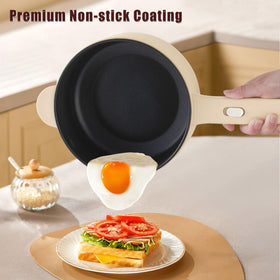DEZIN silicone spatula included for easy sautéing.