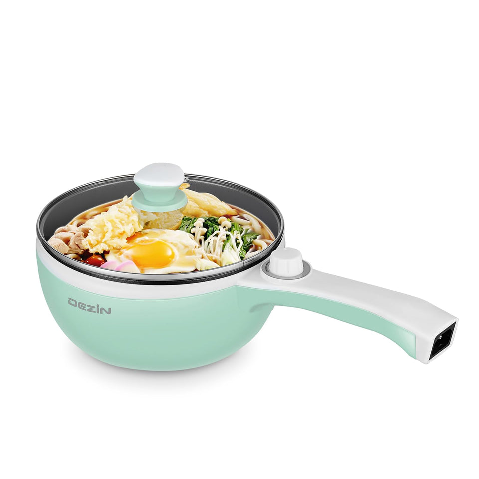 DEZIN hot pot electric upgraded shows compact design for quick dorm meals