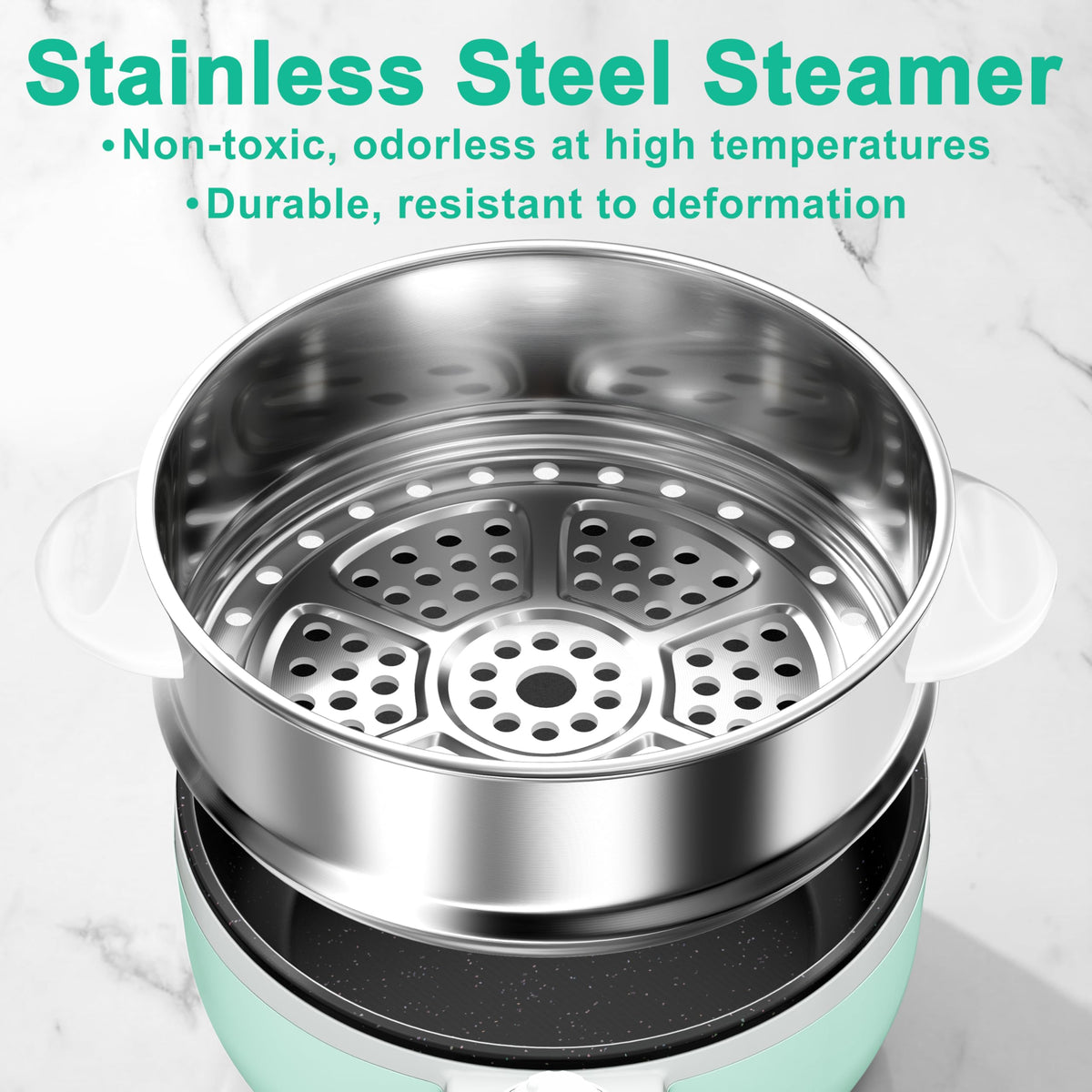 DEZIN hot pot inner non-stick coating for easy cooking and cleaning