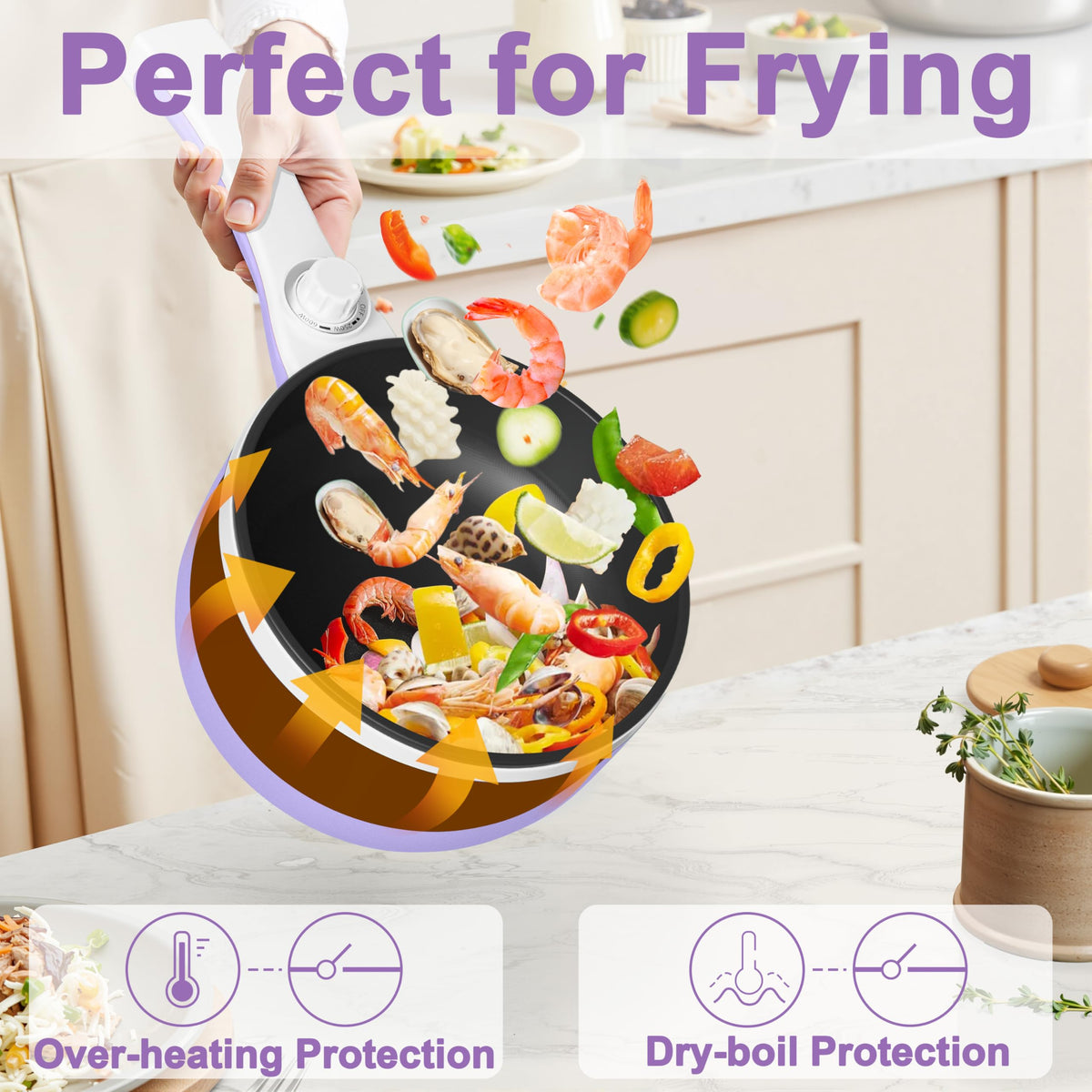 DEZIN overheat protection ensures safe operation during busy weeknights.