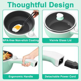 DEZIN hot pot safety protections help prevent overheating and boil-dry incidents