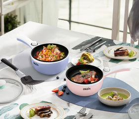 DEZIN hot pot includes silicone turner spatula as a handy gift.