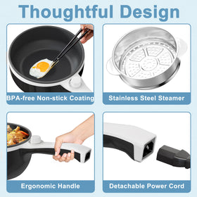 DEZIN pot ideal for ramen, fried rice, oats, and soups.