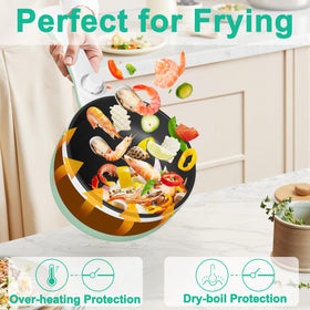 DEZIN hot pot temperature control lets you tailor heat for noodles, eggs, rice