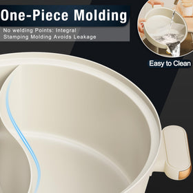 DEZIN multi-power control showing three settings for flexible cooking