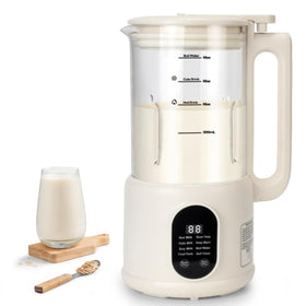 DFJKJUU automatic nut milk maker 40oz front view ideal for family batches.