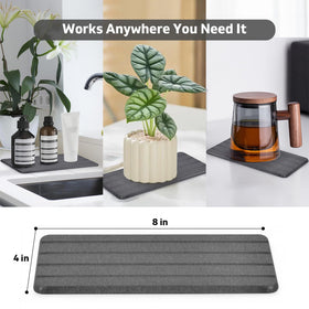 DFJKJUU foldable drying mat stored flat for easy storage