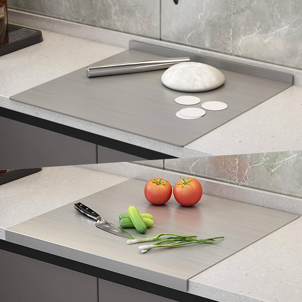 DFQ seamless cutting surface is easy to clean and maintain