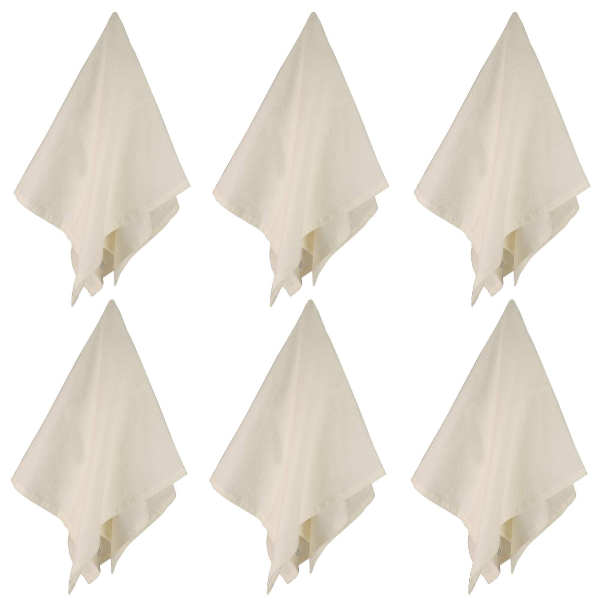 DG Collections towels in kitchen use, wiping counters with streak-free results